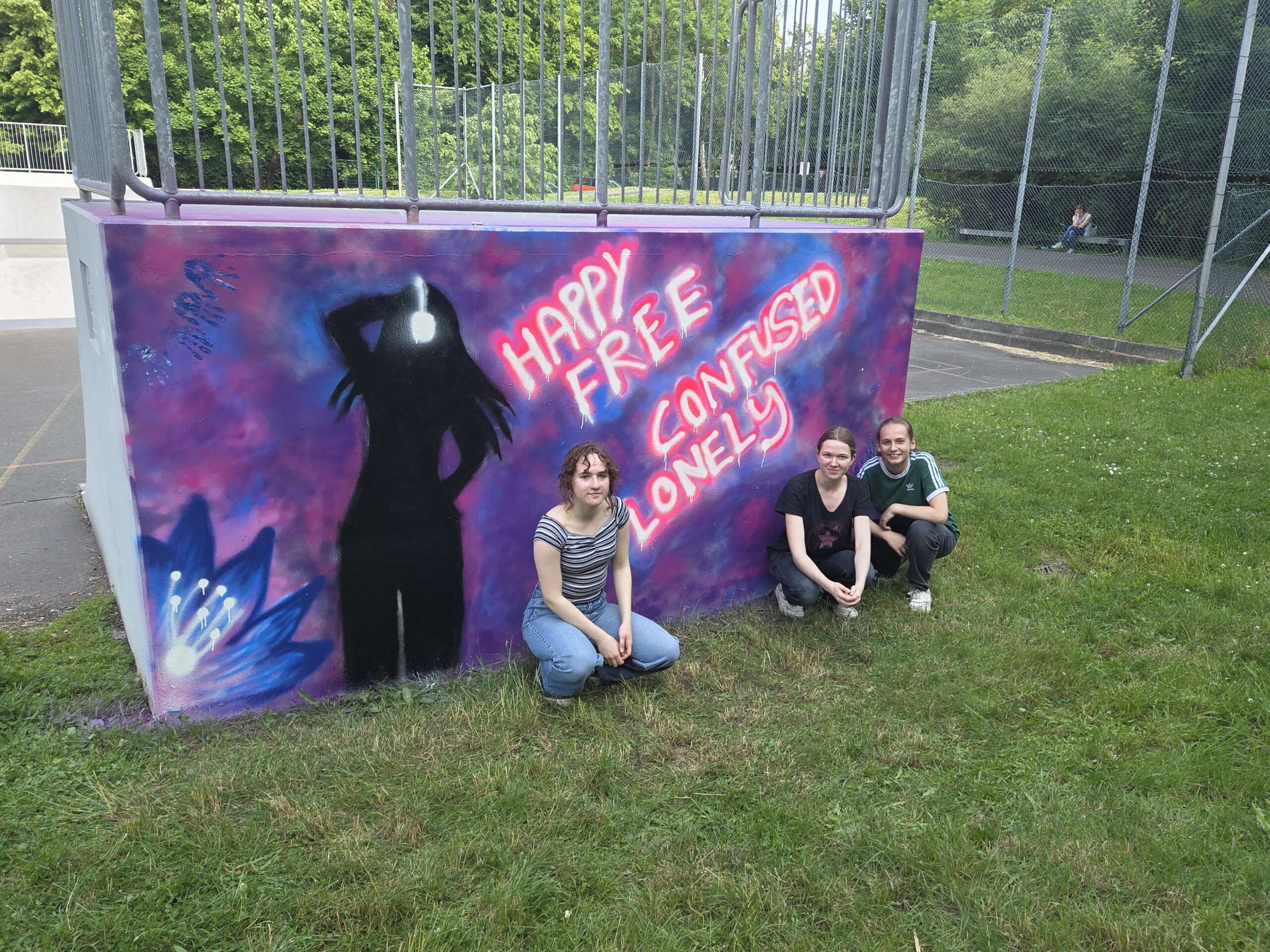 Sprühdosen statt Schulbücher: